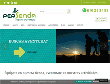Tablet Screenshot of persenda.com